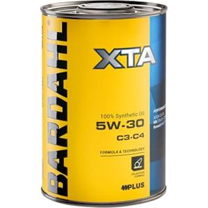 Bardahl - XTA C3-C4 5W-30 - Olio Motore per Auto, Lubrificante per Vetture Benzina e Diesel Equipaggiate di DPF o FAP, Pulisce gli Organi del Motore, con Formula Anti-Usura, 1 L