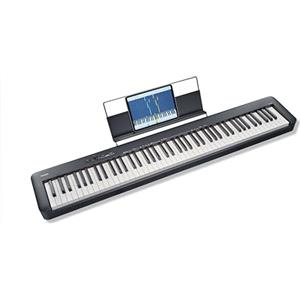 Casio CDP-S110BK Pianoforte digitale con 88 tasti pesati, 10 suoni, nero