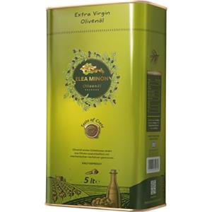 Muvax Elea Minon Olio d'oliva extravergine | 5 litri - Tanica con beccuccio | dall'isola greca di Creta | Olio d'oliva greco di Creta | Cold Pressed Extra Virgin Olive Oil