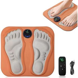 HOVCEH Macchina per Massaggio ai Piedi, Massaggiatore Elettrico per Piedi, 6 modalità e 15 Frequenze, Tappetino Massaggiapiedi per Casa Ufficio Palestra Viaggio