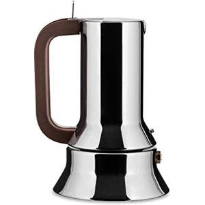 Alessi 9090/1 Caffettiera Espresso in Acciaio Inossidabile 18/10 Lucido