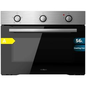 Cecotec Forno da incasso Bolero Hexa C134500 Inox A. 2600 W, capacità di 56 L, basso consumo, 4 funzioni, timer, pulizia a vapore, cottura a vapore