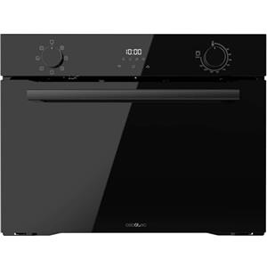 Cecotec Forno Incasso Multifunzione 53L Bolero Hexa M224500 Glass Black A. 2600W, 7 Funzioni con Grill, Defrost, Steam Assist, Basso Consumo, Facile Pulizia, Controllo Tattile, Ventilatore