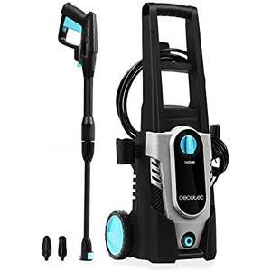 Cecotec Idropulitrice HidroBoost 1400 EasyMove. 1400 W, Compatto, Potente e Portatile. Ruote e Manico Alto, Portata Massima 408 l/h, 105 Bar Max, Ugello Turbo e ugello Regolabile