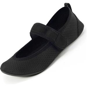 Acfoda Scarpe da Scoglio Uomo Donna Scarpette Mare Immersione Asciugatura Rapida Scarpe Acqua Antiscivolo Traspirante Ciabatte Spiaggia Piscina Nuovo Nero 36/37