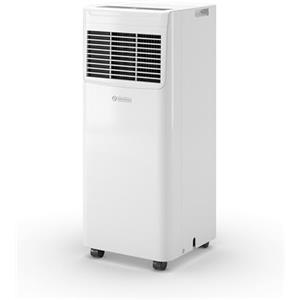Olimpia Splendid, Dolceclima Slim 8 WWB, Climatizzatore Portatile 8.000 BTU/h, Ultra Slim Design, Classe A, Potenza 2,1 kW, Funzioni Raffrescamento, Deumidificazione, Ventilazione