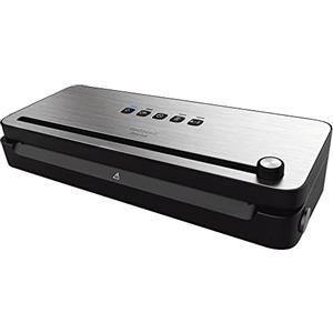 Cecotec Macchina sottovuoto per alimenti FoodCare SealVac 140 SteelCut 140 W, Velocità del vuoto 10 secondi, Acciaio inossidabile, Pressione del vuoto 0,75 Bar, Si accettano sacchetti generici.