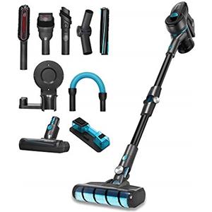Cecotec Aspirapolvere Verticale Rockstar 500 Ultimate ErgoWet. Aspirapolvere Senza Cavi 4 in 1: Verticale, Scopa, di Mano, 430 W, 24 KPA, Tubo Flessibile, autonomia 65 min