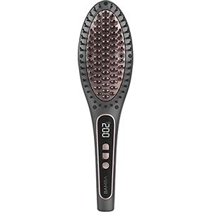Cecotec Spazzola lisciante da viaggio InstantCare 400 Travel Brush, Rivestimento in ceramica, Temperatura massima 190º, Liscia senza togliere volume, Cavo 360º, Indicatori LED