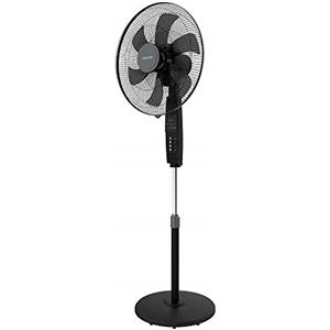 Cecotec Ventilatori a piantana Energy Silence Max Flow Control. 18 pollici (45 cm), 6 lame, potenza 70 W, motore in rame, 3 velocità, oscillazione 75 °, altezza regolabile, timer, telecomando