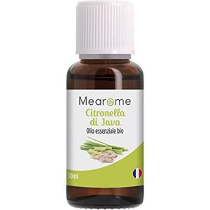 Plastimea Citronella di Java | Olio Essenziale Biologico | 100% Puro e Concentrato | Aromaterapia Diffusori | Massaggi Uso Alimentare e Ambienti | Antizanzare | Certificato OEBBD OECT