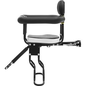 GDSKR Seggiolino anteriore per bicicletta per bambini, regolabile, per mountain bike, bici da città, bici pieghevole