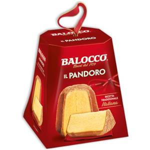 CAIYA Balocco Mini Pandoro Soffice con Ricetta Tradizionale Italiana 80g