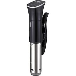 Melchioni Family | Sous Vide Roner SOUSY, Cottura Sottovuoto e a Bassa temperatura, 1200W, Temperatura Regolabile: 25-90°C, per Contenitori da 6-15 litri, Inclusi Pompa a Mano per Sottovuoto e 10 Sacchetti