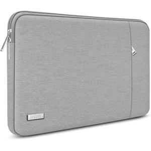 TECOOL Custodia pc 14 Pollici per Laptop, Notebook Porta Computer per 14" HP Pavilion Elitebook Lenovo Thinkpad Ideapad dell Acer ASUS Chromebook, MacBook Air 15 M4 M3 2025-2023 Borsa,Grigio