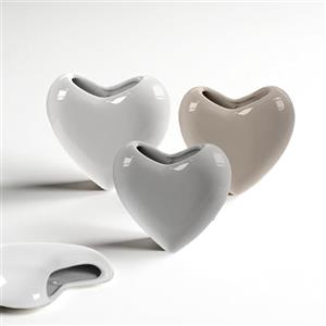 MAURY'S IL NUMERO UNO DEL RISPARMIO Maury's Umidificatore d'Acqua per Radiatore - con Gancio, Ambiente, Termosifone, Riscaldamento, in Ceramica, Rilascio Efficiente, per la Casa, Idea Regalo - Colore Assortito (CUORE-16 cm)