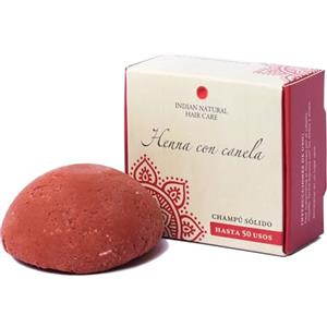 INDIAN NATURAL HAIR CARE Hennè alla cannella - Shampoo solido naturale - INDIAN NATURAL HAIR CARE - 60g