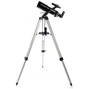 Celestron 21087 PowerSeeker 80AZS Telescopio, Nero