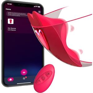 MKGD Vibratori di telecomando per donne telecomando Virabtor Viboators a lunga distanza donne Viboator giocattoli per donna Vibratori Indossabile Tramite per Cellulare Mutandine Vibranti 10 Impostazio