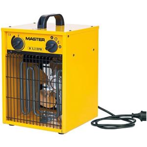 Master Generatore Aria Calda Elettrico B3.3 IT Professionale - Potenza 3,3 kW, Ventilatore Inclusa