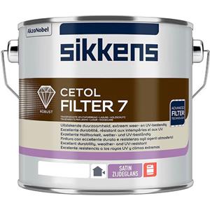 Sikkens Cetol Filter 7 Plus - Vernice Trasparente per Esterni 1L Colore Noce