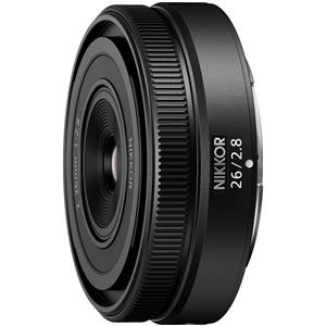 Nikon NIKKOR Z 26mm f/2.8 Pancake - Obiettivo Grandangolare Ultra-Compatto per Fotocamere Nikon Z