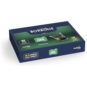 Generico Caffè Borbone Miscela DEK Decaffeinato, 96 capsule compatibili Caffitaly System - Gusto Pieno, senza caffeina -DD -