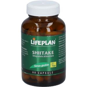 LIFEPLAN PRODUCTS Ltd Lifeplan Shiitake 60 Capsule - Integratore alimentare a base di shiitake