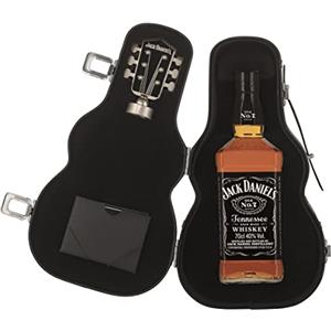 JACKDANIEL'S Jack Daniel's Guitar 70cl - Special pack dell'iconico Old No. 7 Tennessee Whiskey. 40% vol.