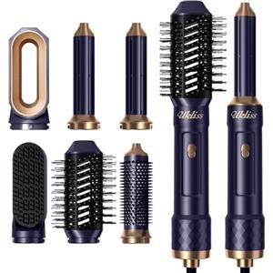 UKLISS Hair Styler 6 in 1 Air Styler, Spazzola Soffiante, Asciugacapelli, Ferro Arricciacapelli, Spazzola Lisciante, Spazzola ad Aria Calda, per Asciugare, Lisciare, Arricciare e dare Volume