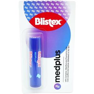 Blistex, burrocacao Medplus, per la cura delle labbra screpolate, secche e opache, estremamente rinfrescante [etichetta in lingua italiana non garantita]