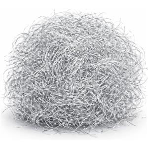 happymas Capelli d'angelo per Natale e Avvento come decorazione e decoro circa 15 grammi (Argento)