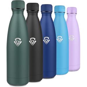 KollyKolla Borraccia Termica 750ml, Borraccia Acciaio Inox Doppia Parete Isolata, Bottiglia Acqua Senza BPA, Borraccia Antigoccia e Riutilizzabile per Scuola, Lavoro, Escursioni, Sport, Campeggio, Viaggi, Yoga