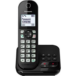 PANASONIC Telefono cordless Panasonic con AB KX-TGC460 - nero