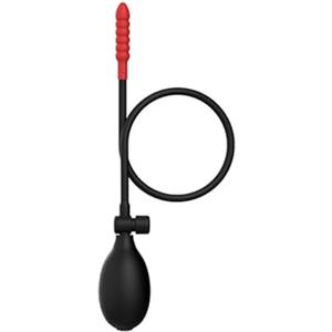 CoundCo Plug anale gonfiabile in silicone con pompetta e valvola regolabile - Dilatatore anale e vaginale unisex, anal beads e sex toy per uomini e donne