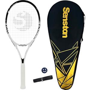 Senston Racchetta da Tennis da 27'', Racchette Tennis con Borsa, Presa e Controllo Eccellenti