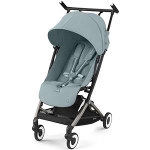 CYBEX Gold Passeggino Libelle con Cintura One-Pull, Per Bambini da 6 Mesi a 4 Anni Circa (Max. 22 kg), Ultraleggero (Solo 6 kg), Stormy Blue (Blu con Telaio Tortora)