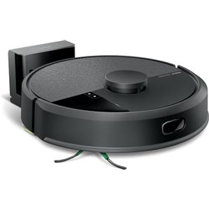 iRobot Roomba 105 Combo, Robot Aspirapolvere Lavapavimenti, Pulizia a 4 Fasi, Navigazione ClearView LiDAR, Rilevamento di Tappeti/Moquette, Pulizia Mirata, Controllo tramite App, Smoke