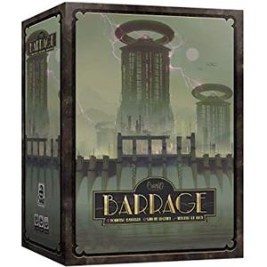 Cranio Creations - Barrage - Costruisci il tuo Impero Idroelettrico! - Gioco da Tavolo per Esperti - Età 14+ - 120 Min - Da 1 a 4 Giocatori - Edizione in Lingua Italiana