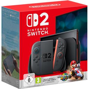 Nintendo Switch 2 + Mario Kart World - Black