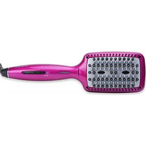 BaByliss HSB100E Spazzola Lisciante 3D Liss Brush, Rivestimento Ceramica, Look naturale anticrespo, Funzione ionica, 3 Anni Garanzia