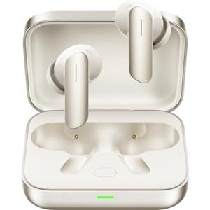 realme Buds Air7 Cuffie Bluetooth True Wireless Earphone, Cancellazione Attiva del Rumore Intelligente da 52dB, Audio Hi-Res & LHDC 5.0, Suono Spaziale a 360°, Autonomia Fino a 52 Ore, Oro Bianco
