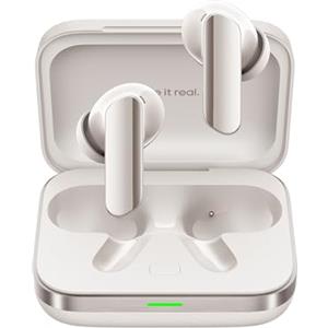 realme Buds Air7 Pro Cuffie Bluetooth True Wireless Earphone, Cancellazione Attiva del Rumore Intelligente da 53dB, Audio Hi-Res & LHDC 5.0, Suono Spaziale a 360°, Autonomia Fino a 48 Ore, Oro Bianco