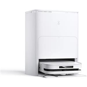 ECOVACS DEEBOT X5 OMNI Robot Aspirapolvere Lavapavimenti con Stazione All-in-One, 12800Pa, Anti-grovigli, TruEdge Taglio Adattivo Bordi, Lavaggio Mocio ad Acqua Calda a 70°C, Sollevamento Mop 15mm