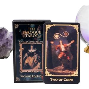 Nudorpn Carte Dei Tarocchi - 78 Pezzi Con Guida All'Oracolo, Significati, E Gioco,Mazzo Di Tarocchi Per Principianti,Per Gioco Amore Spirito Divinazione Apprendimento Lavoro