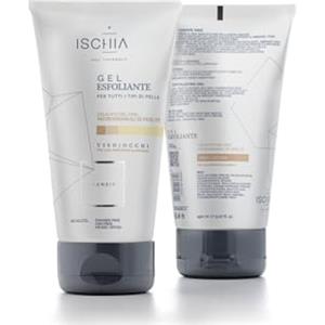 PROGRE' Srl SALI DI ISCHIA GEL ESFOLIANTE 150 ml - Gel Esfoliante Delicato per Viso, Ideale per Pelli Miste a Grasse