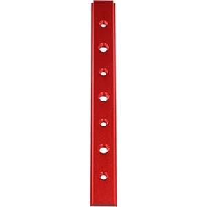 Fauhapyway - 2 barre di guida a T in lega di alluminio, con binario T-track scorrevole, per sega da tavolo, banco da lavoro per falegnameria, progetti fai-da-te, 100-450mm (200mm)