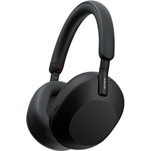 Sony WH-1000XM5 Custodia Rigida | Cuffie Wireless Premium con Cancellazione del Rumore, Bluetooth, Chiamate Chiare,Hi-Res Audio, Fino a 30 Ore di Autonomia, Compatibili con iOS e Android - Black