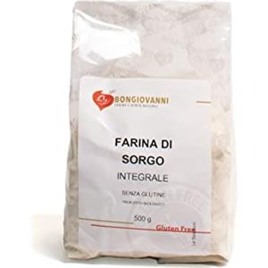 BONGIOVANNI FARINE E BONTA' NATURALI Farina di Sorgo integrale BIO senza glutine 500g