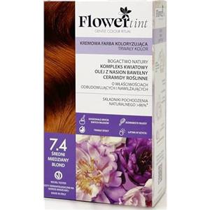FLOWERTINT COLORAZIONE PERMANENTE 7,4 BIONDO MEDIO RAMATO